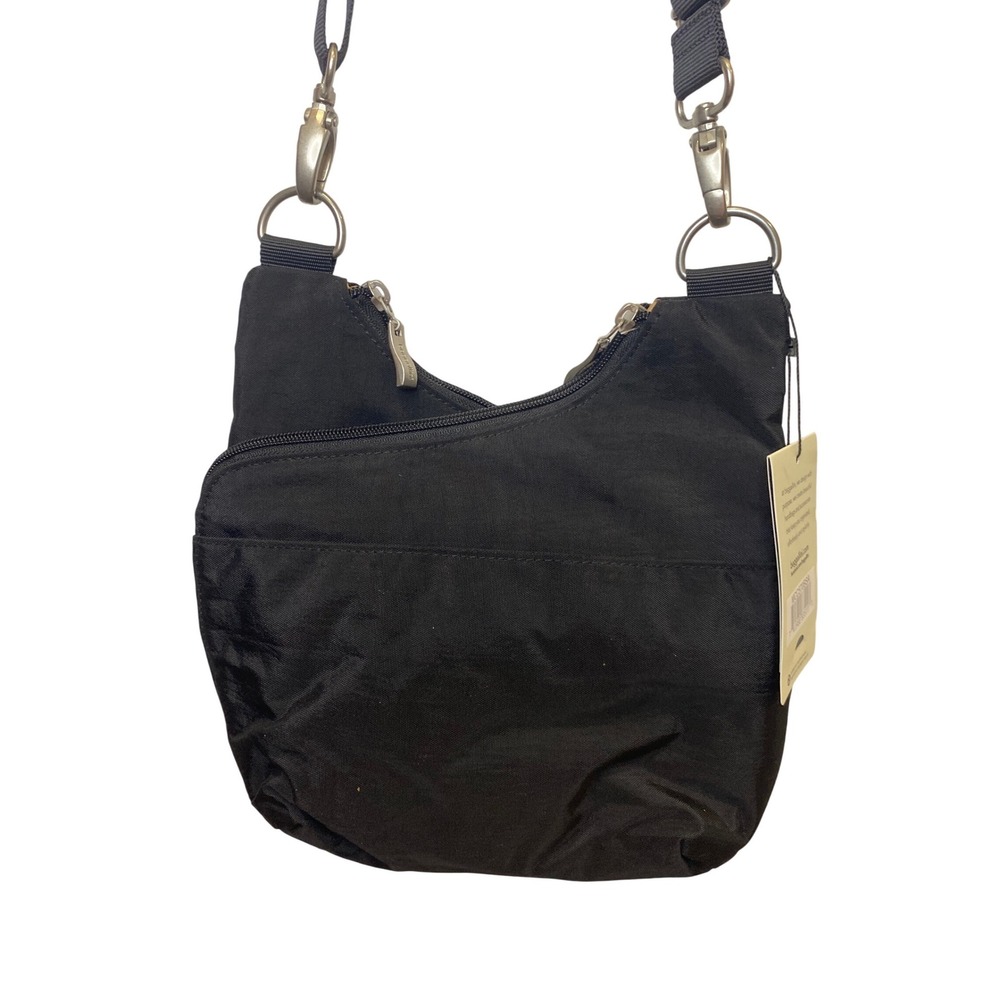 Baggallini Everywhere Crossbody Bag Black Nylon Travel Shoulder MCC570BSA NEW - Picture 4 of 5